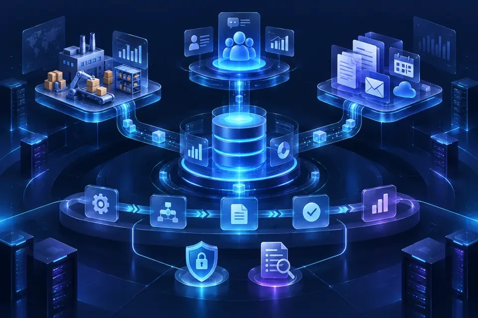 企业管理系统开发：ERP、CRM、OA与业务流程集成